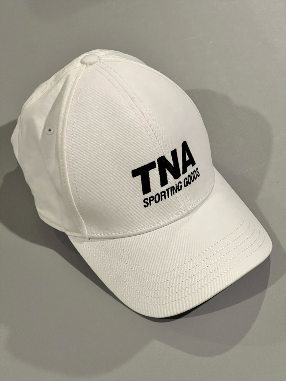 TNA Aritzia White Baseball Hat - One Size